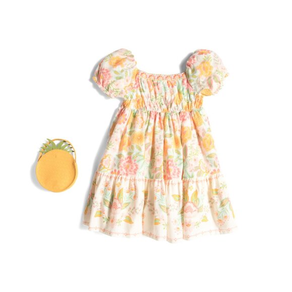 RACHEL ZOE Pineapple Girls Printed Dress - Picture 1 of 2